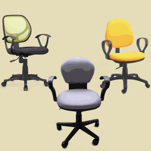 office chairs with low back rest